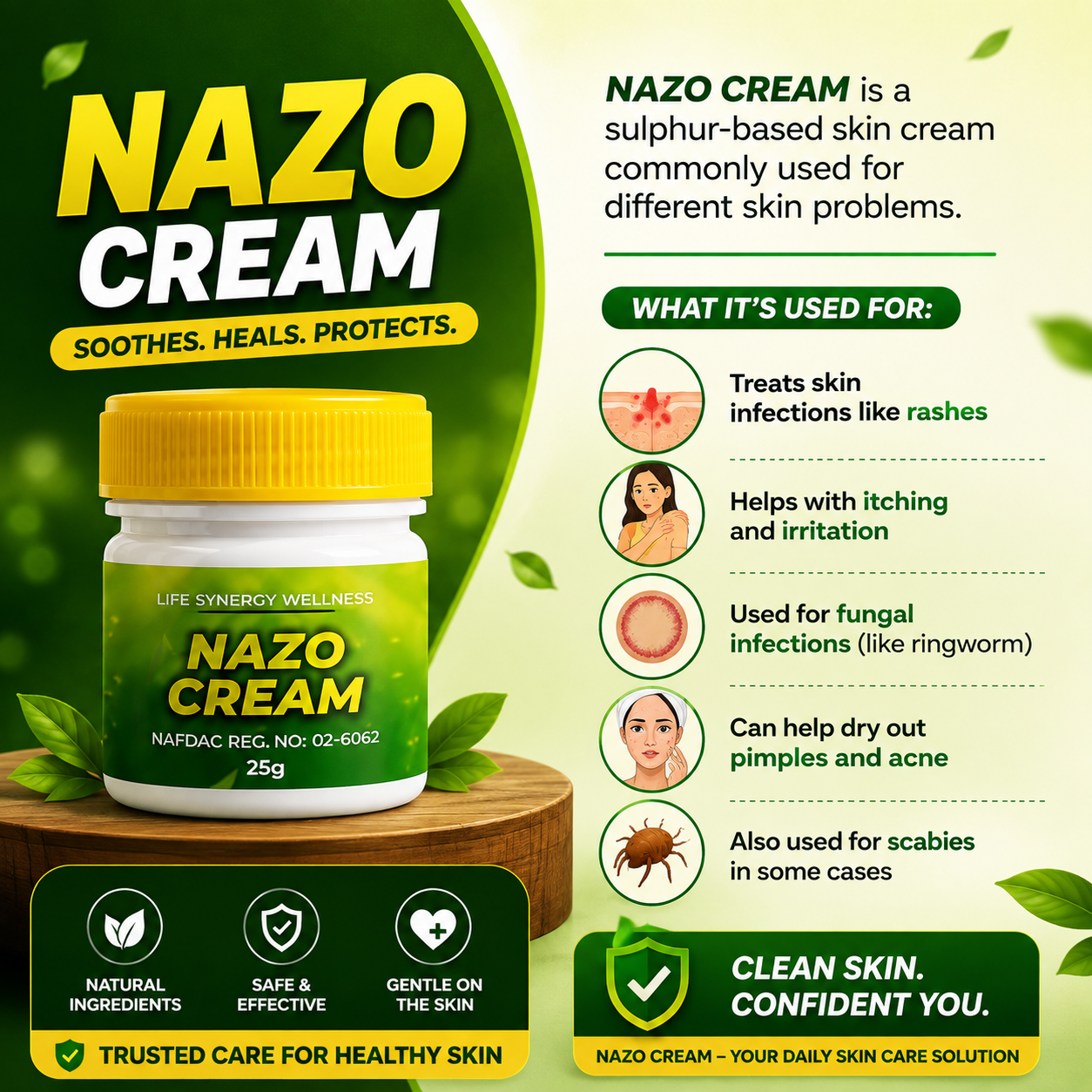 Infection Flusher and Nazo Cream bundle photo